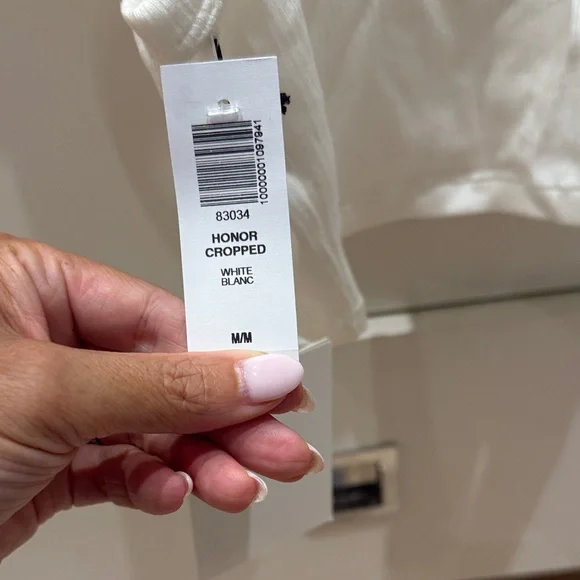 Sunday Best Cream Ribbed Tank Top - Picture 3 of 5